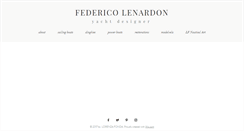 Desktop Screenshot of federicolenardon.com